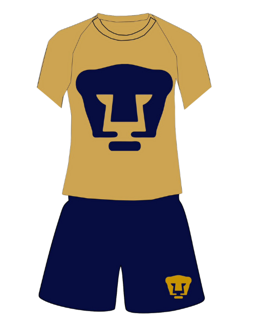 pumas coapa uniforme de entrenamiento